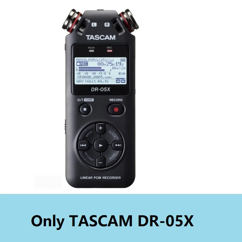 Tascam DR-05X обновленная версия DR-05 Профессиональный диктофон Мини USB цифровая записывающая ручка - Цвет: Only RR-05X