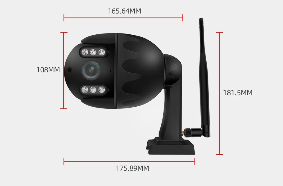 Vstarcam 1080P 4X увеличительная IP камера, Wi-Fi, открытый IP66 Водонепроницаемый ИК ночного видения PTZ Скорость купола CCTV камеры видеонаблюдения Камера PTZ камера