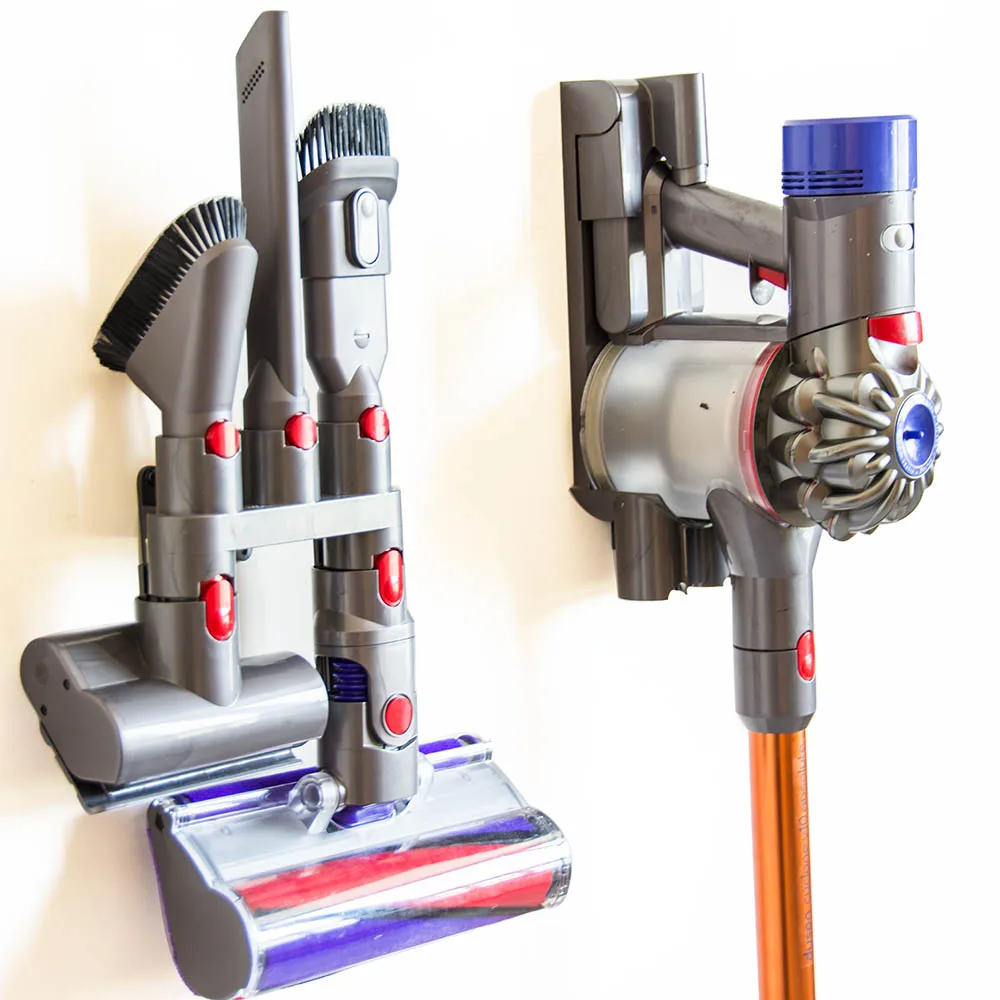 Самоклеящаяся полка органайзер для пылесосов Dyson V6/V7/V8/V10/V11|Подставки хранения и