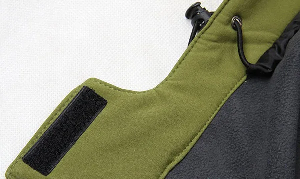 Com Capuz de Lã Quente À Prova D' Água Roupas De Pesca
