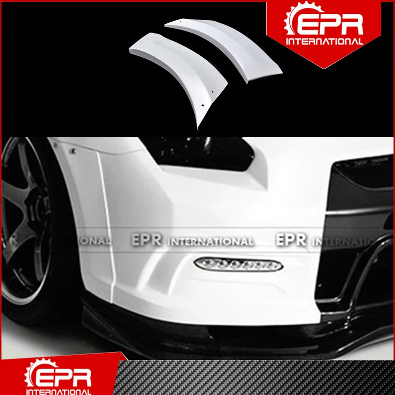 Для Nissan GTR R35 2013 Ver VRS Style расширение переднего крыла из стекловолокна (для OEM
