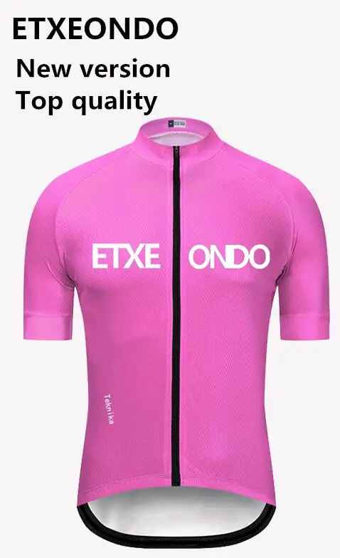 Jersey Высококачественная профессиональная дышащая велосипедная майка Etxeondo, Мужская велосипедная команда с коротким рукавом, велосипедная одежда, топы, велосипедные майки - Цвет: Jersey