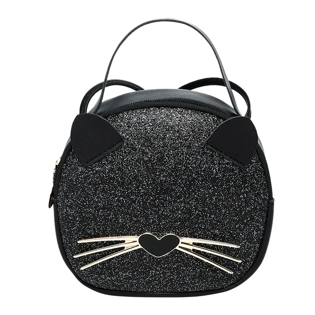 black sequin purse