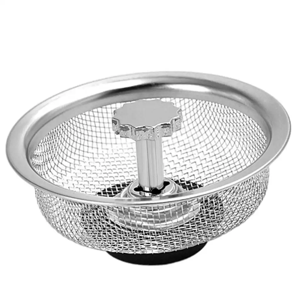 Stainless Steel Kitchen Sink Drain Strainer Sink Strainer Waste Plug