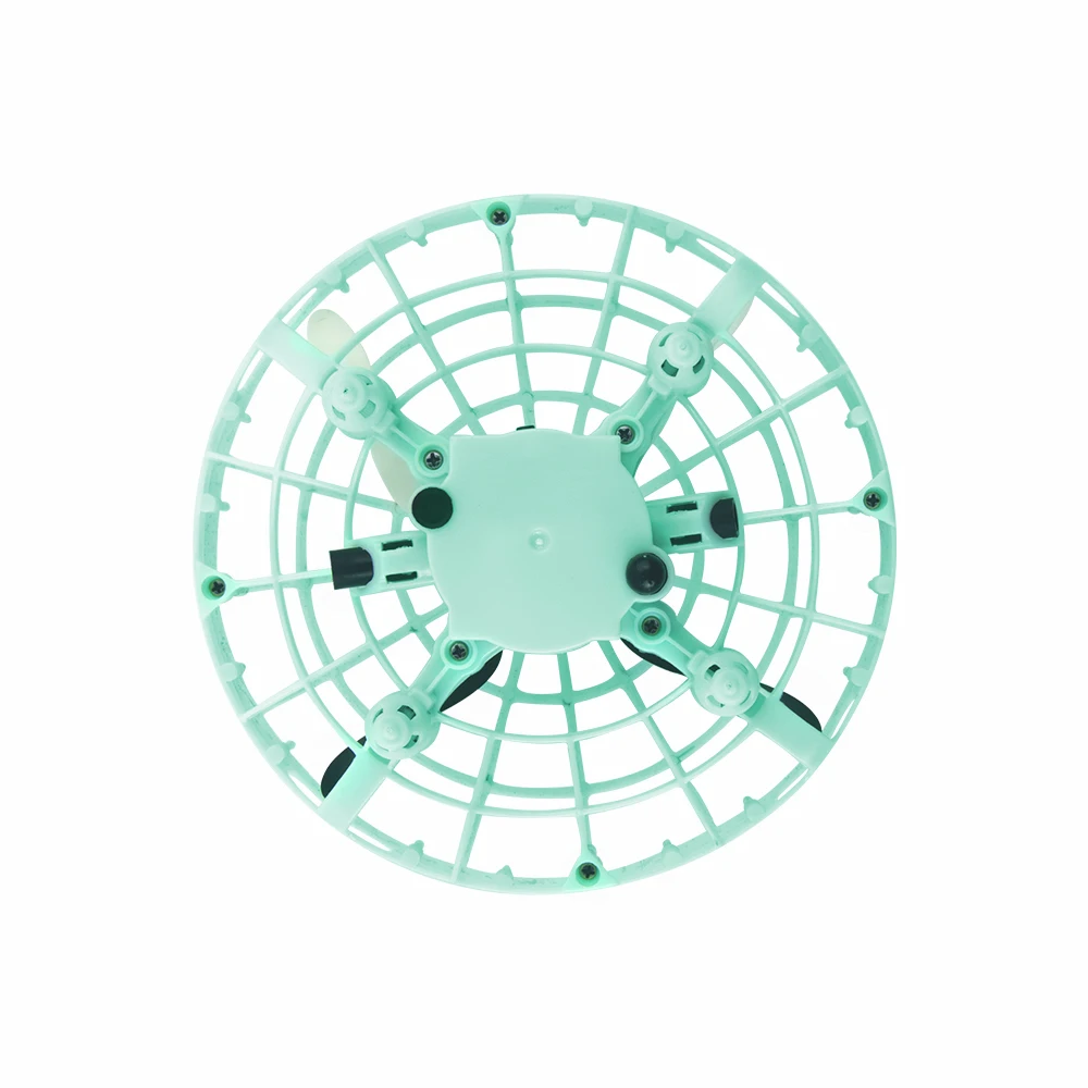 JDRC JD10  Mini Drone UFO Infrared Sensing Control Hand Aircraft Quadcopter Infraed Induction Intlligent Blue/Green RC Kid Toy