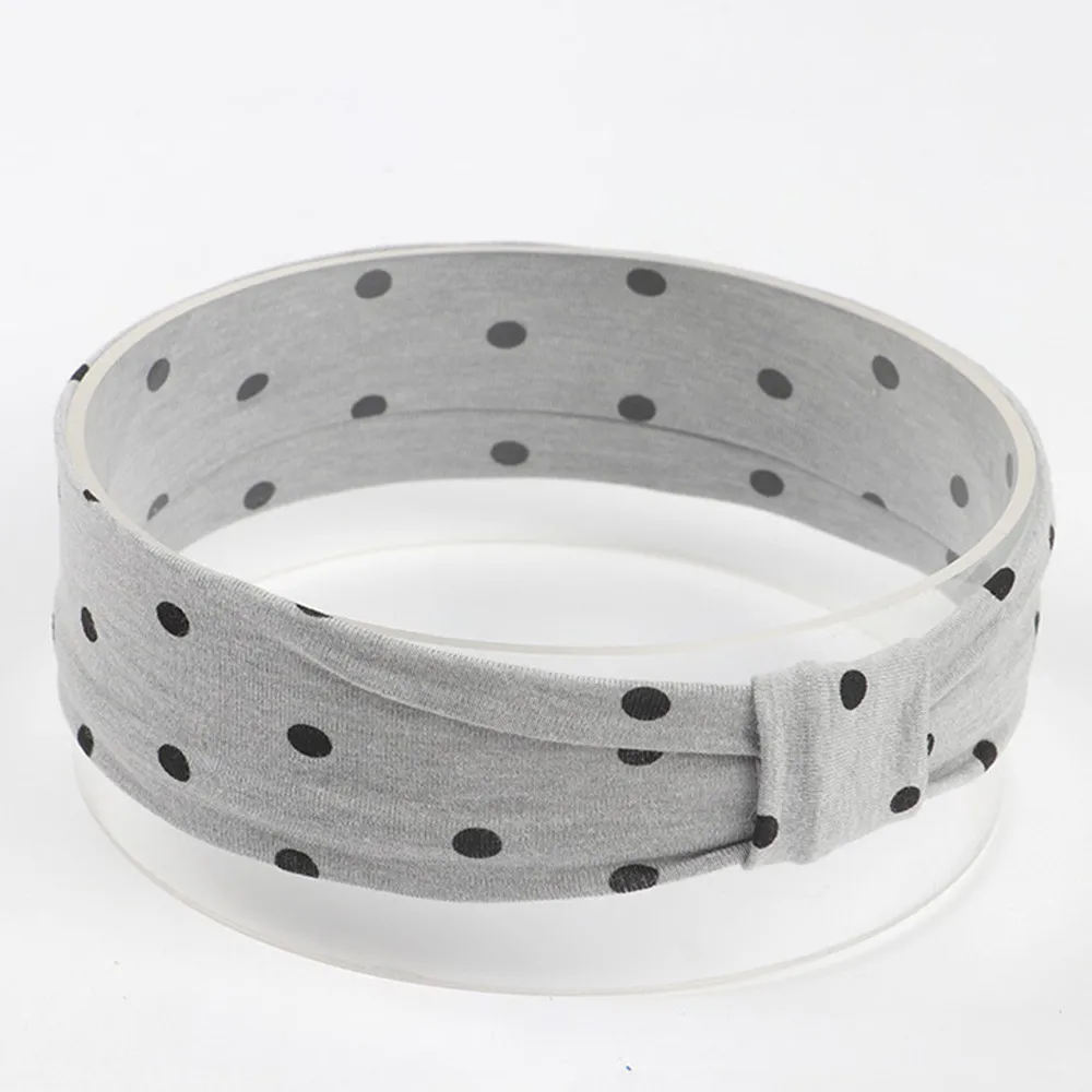 Cute Baby Toddler Infant Headband Girls Bow Polka Dot Knot Headband Stretch Hairband Headwear hair accessoriesbaby 