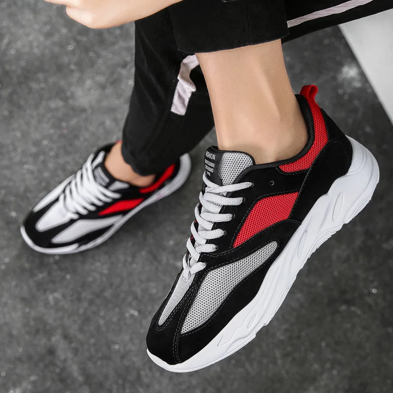 Мужские спортивные кроссовки в повседневном стиле туфли винтажном Модные