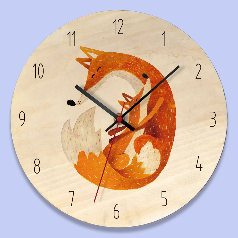 

Wall Clock for Kids Rooms Living Room Decoration Wall Clock Modern Design Home Decore Cartoon Wall Clock Vintage