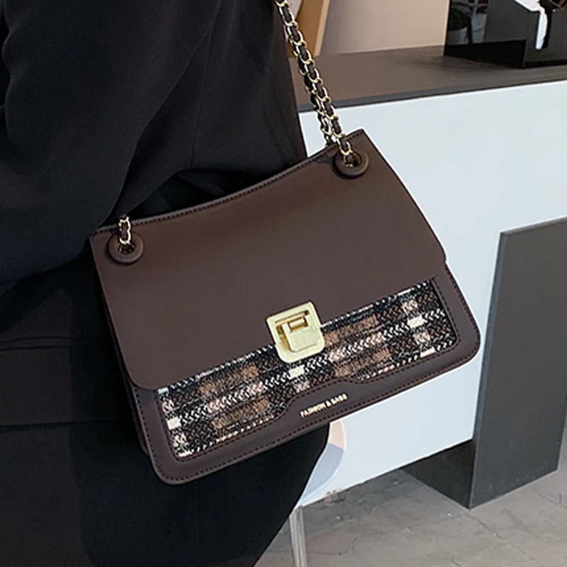 

VeryMe New Retro Shoulder Bag For Women's Simple Messenger Bag PU Leather Square Ladies Crossbody bags 2020 Trend Women Handbags