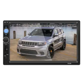 

New 2 DIN 7 inch Car MP5 Multilingual Stereo Bluetooth TF AUX RCA Rear View USB Mobile Phone Interconnection Media Receiver