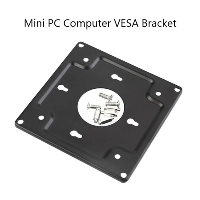미니 호스트 디스플레이 백 VESA 마운팅 마운트 브래킷 교체 부품 HTPC 미니 호스트 컴퓨터 액세서리