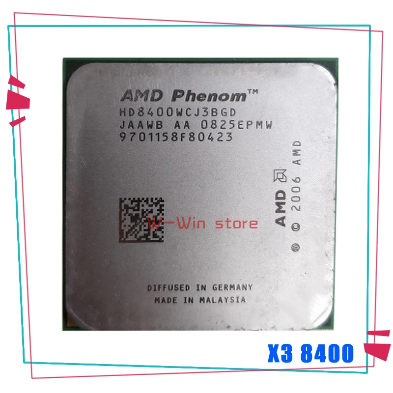Процессор AMD Phenom X3 8400 2 1 ГГц трехъядерный процессор Разъем AM2 + HD8400WCJ3BGD|Процессоры| |