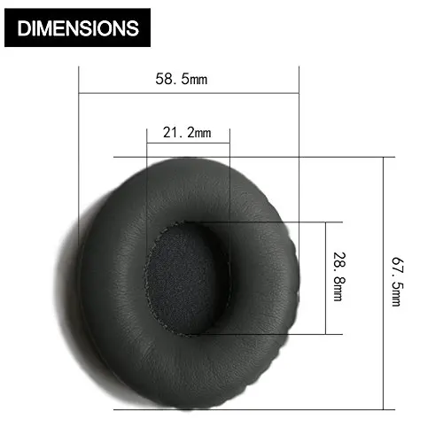 Foam Ear Pads Cushions for Beats by Dr. Dre Solo HD On-Ear Headphones (5)