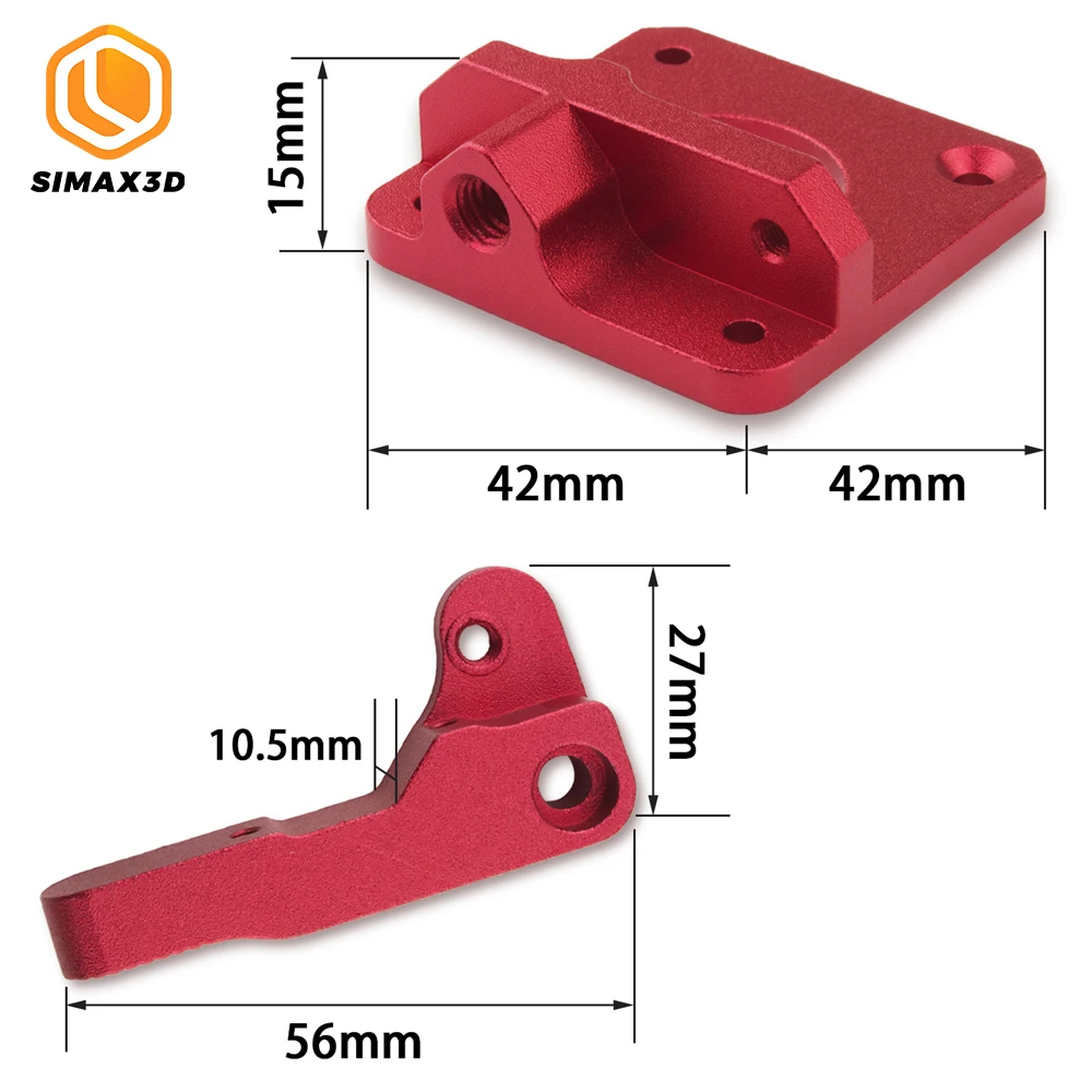 SIMAX3D 3D части принтера MK8 экструдер для CR 10 10S блок bowden 1 75 мм нить Reprap ender 3 pro