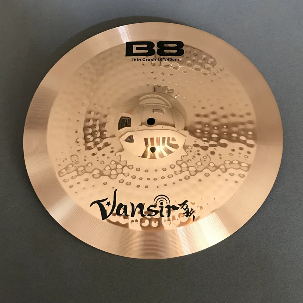 B8 cymbals 20 RIDE perfect for teaching or practice of Punk/ Metal Alternative Rock Country/Pop Latin/Fusion