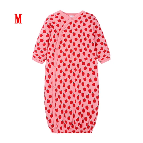 Size M Детские спальные мешки с принтом на осень и весну для малышей, вязаная коляска для малышей, пеленание, обертывание, конверты для новорожденных детей, BBR2308 - Цвет: Size M