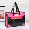 Newest Color Printing Eco Shopping Bag Foldable Reusable Tote Folding Pouch Travel Non-woven Bathroom Storage Bag