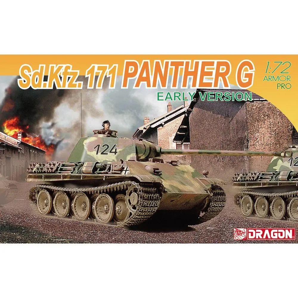 Dragon 75 1 72 German Sd Kfz 171 Panther G Early Version Scale Model Kit Model Building Kits Aliexpress