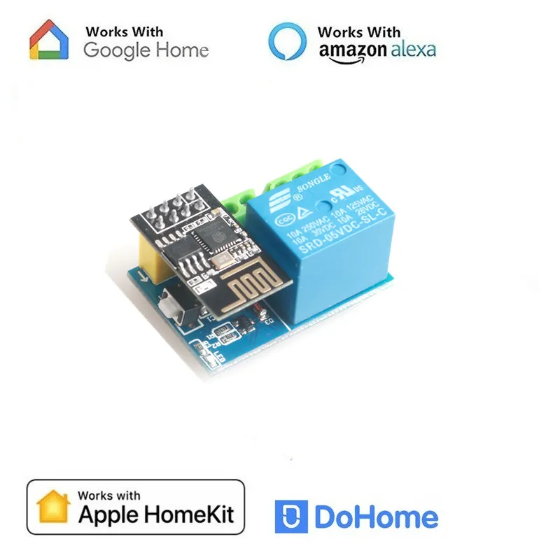 Умный коммутатор Apple HomeKit для WiFi Plug DoHome и Apple HomeKit technology(iOS12 или+), Alexa и Google Assistant