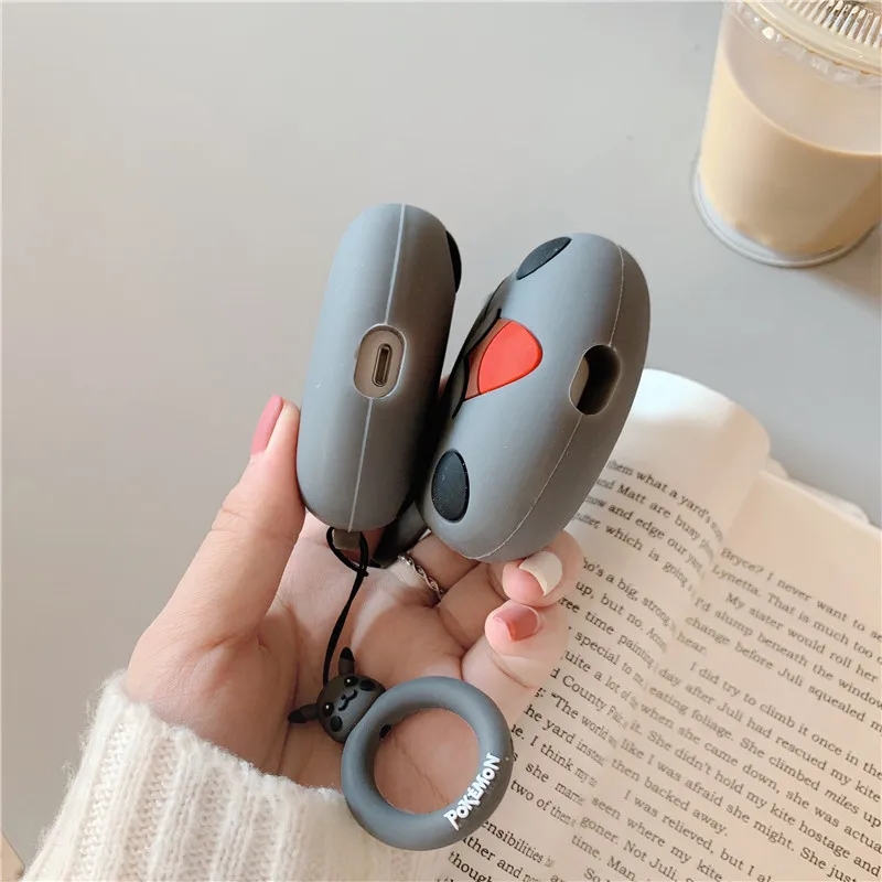 3D чехол для наушников для Airpods Pro Чехол силиконовые Мультяшные наушники/Earpods чехол для Apple Air pods Pro 3 чехол Брелок