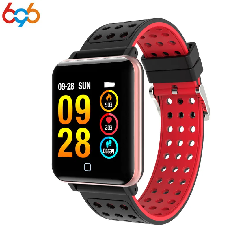 

696 M19 Smart Bracelet Blood Pressure Heart Rate Smart Brand Sports Pulse Meter Swimming Wristband Waterproof Bluetooth VS q8 V1