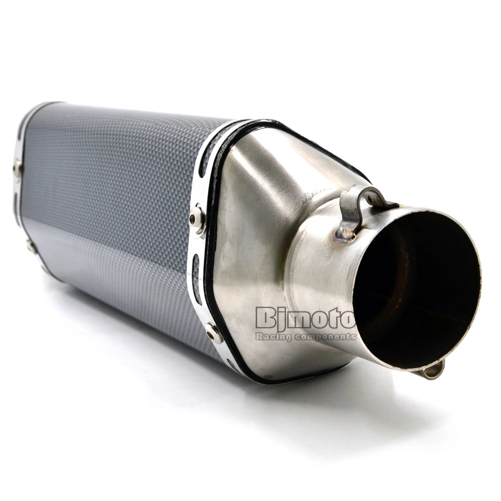 Для Yamaha R1 ER6N CBR250R 36-51 мм Универсальный мотоцикл Akrapovic выхлопная Модифицированная глушитель труба скутер питбайк грязь мотокросс