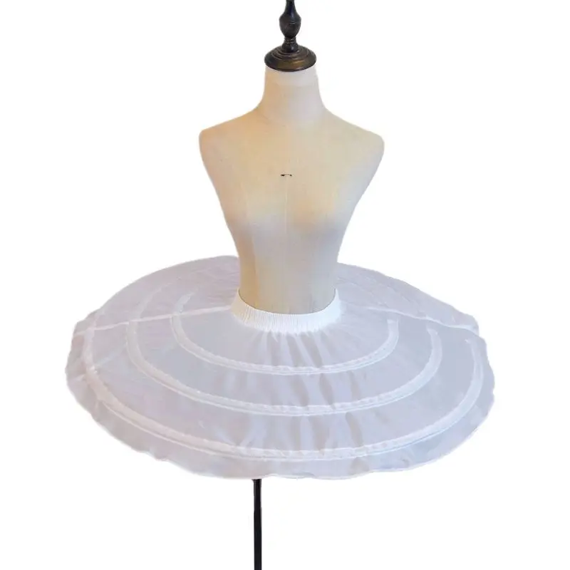 UFO shape гофрированная Нижняя юбка, косплей, яростная Лолита, рыбья кость, балетные юбки