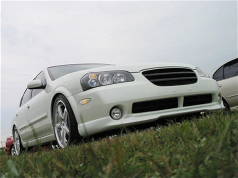 Подходит для гоночных грилей Nissan Maxima, 2002, 03 год, комплект кузова из углеродного волокна, переоборудование передней центральной гоночной решетки, аксессуары