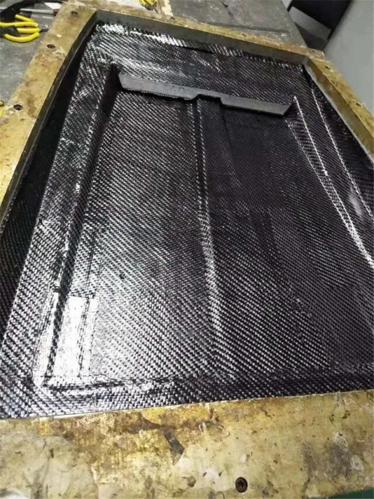 2018 2019 year W464 carbon fiber B style hood cover fit for G class G63 G550 G500 G55 hood bonnet (5)