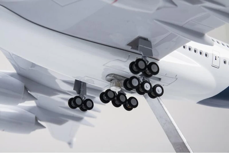 1/160 масштаб 50,5 см сплав игрушечный самолет Airbus A380 прототип авиакомпания Dreamliner W свет и колесо литья под давлением пластиковый самолет F коллекция
