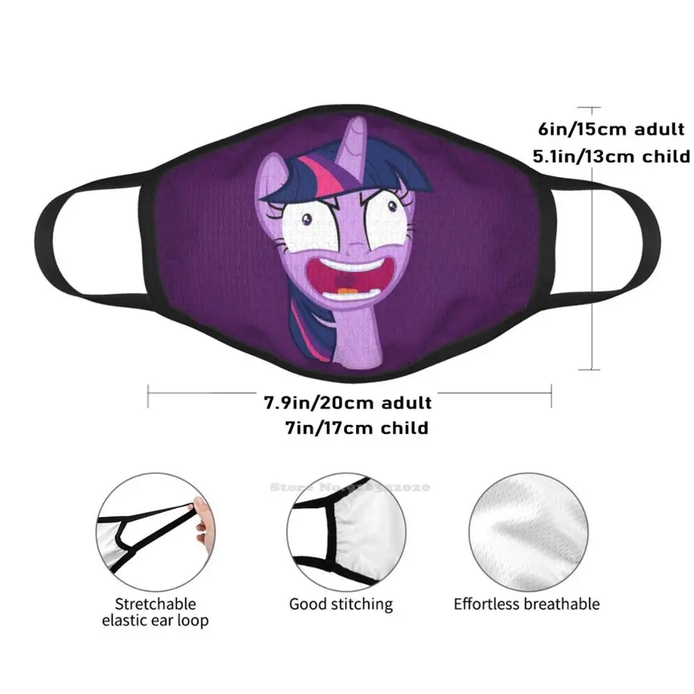 hair scarf for men Twilight Sparkle Laughing Maniacally Designe Outdoor Headwear Sport Scarf Twilight Sparkle My Little Brony Vector Crazy men's scarves & shawls