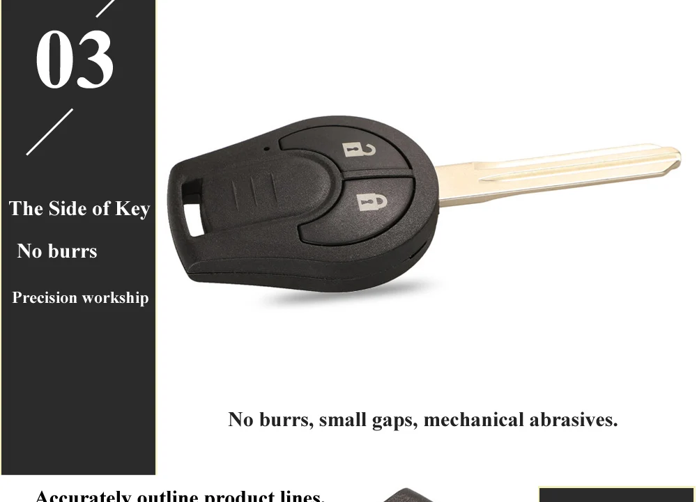Keyforkess 10pcs 2/3/4 Bottoni Auto Chiave A Distanza Borsette per NISSAN Juke Marzo Qashqai Soleggiato Sylphy Tiida X-Trail Cube S SL Rogue 13 Keyforkess 10pcs 2/3/4 Bottoni Auto Chiave A Distanza Borsette per NISSAN Juke Marzo Qashqai Soleggiato Sylphy Tiida X-Trail Cube S SL Rogue - H04ec657e5c9d42f3ae52e37fd3fb1219U