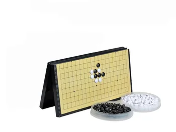 

28x28cm Go Game Gobang International Standard On Go Chess Gomoku Board Games Small Magnetic Go Folding Board