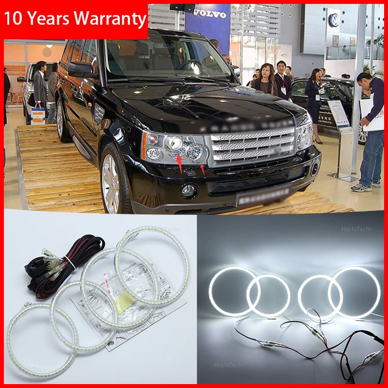 

Для Land Rover Range Rover L322 Vogue 2003-2009 ксеноновые фары отличные ангельские глазки ультра яркие smd комплект светодиодов «глаза ангела» ангельские глазки комплект