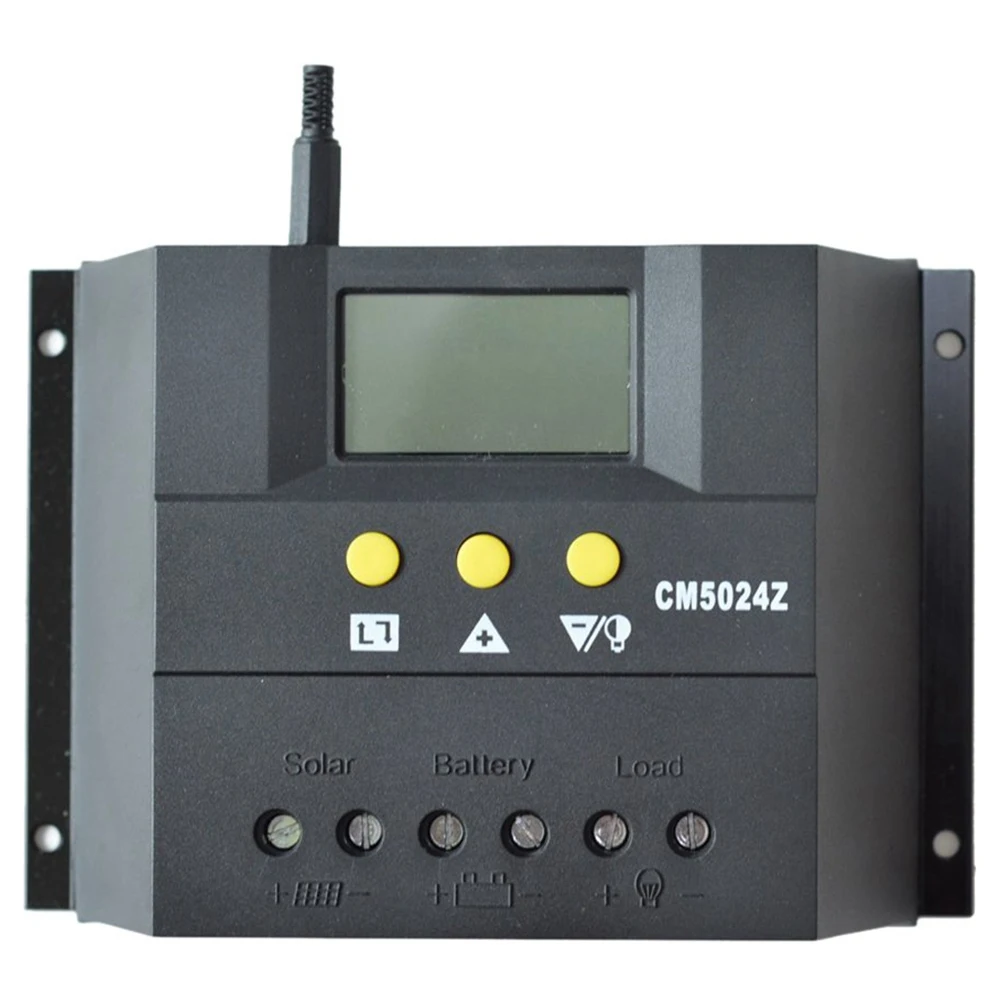 

50A Pwm Charge Controller Solar Charger Battery Regulator Solar Charge Controller 12V / 24V Automatic identification system