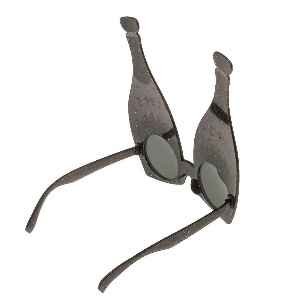 Novelty Hawaiian Luau Party Lets Party Beer Bottle Eyeglasses Glasses Hen Stag Party Costume