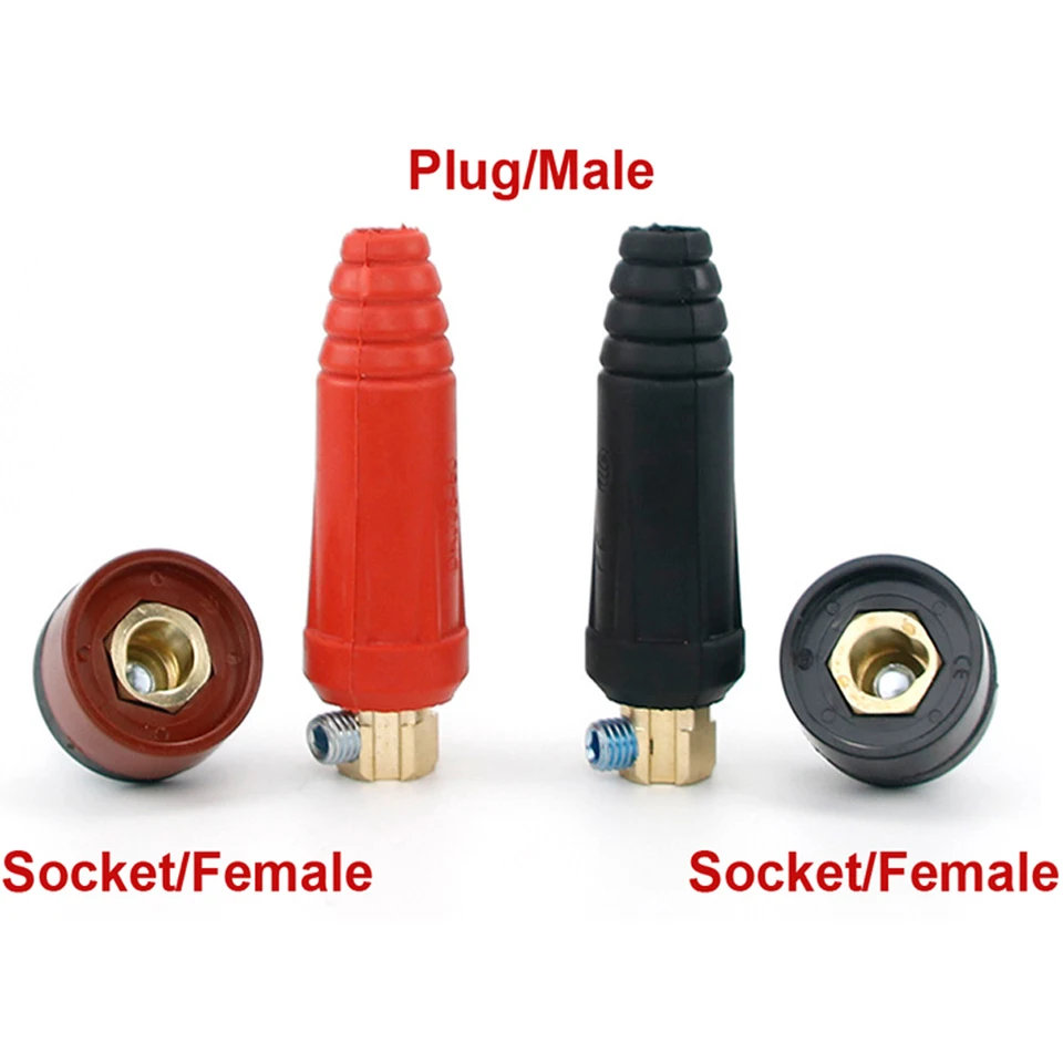 YWBL-WH Connettore Per Cavo Di Saldatura Connettore Rapido Per Cavo Di Saldatura Stile Europeo Raccordo Rapido (DKJ35-50 Rosso