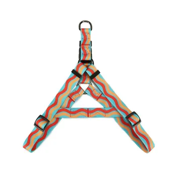 

Reflective Dog Harness Nylon Large Pet Collars All Weather Service Dog Vest Padded Adjustable Safety Vehicular Lead For Dogs Pet