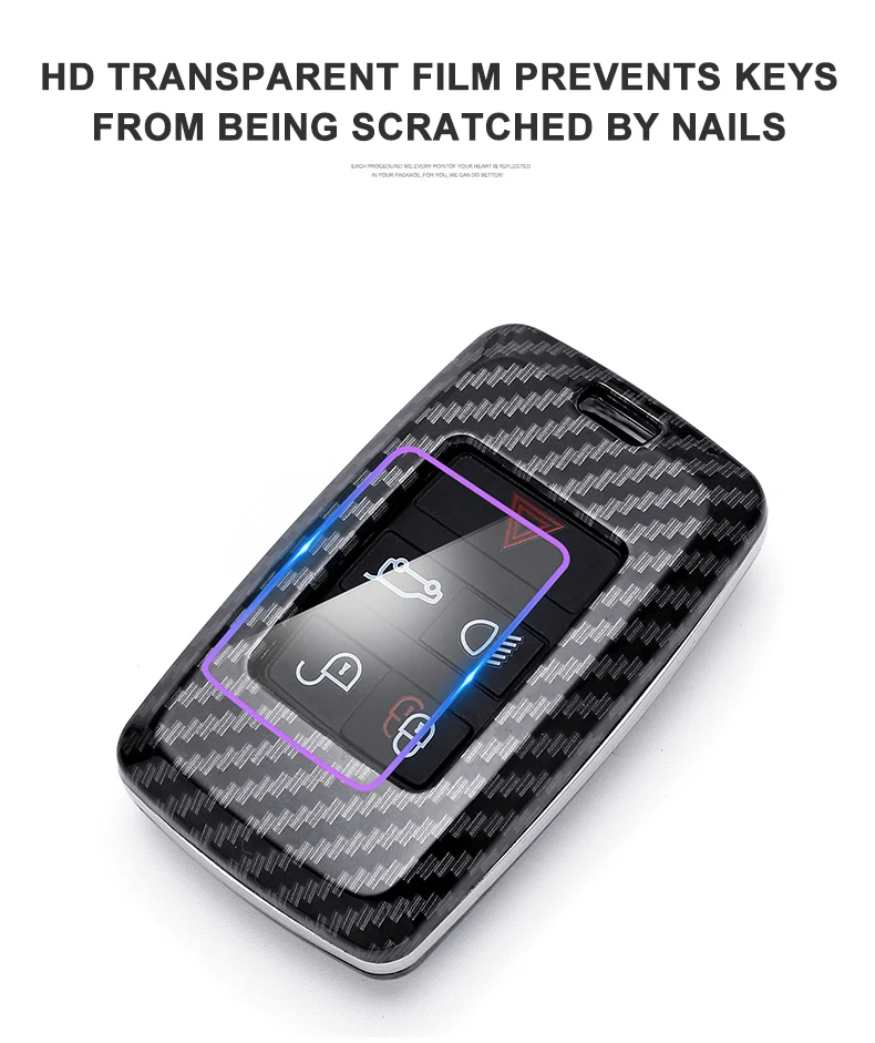 Carbon Fiber Car Smart Key Cover Case Fob For Land Rover Range Rover Sport A9 Discovery 2 3 4 Sport For Jaguar XF A8 A9 X8 XE XF - H04eca6416a0b4f80b8ab820c5cf1612aA