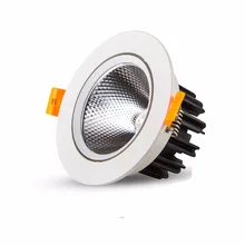 COB потолочный светильник прожектор литье под давлением светодиодный светильник торговый центр отель Гостиная офисное освещение 5 Вт-30 Вт прожектор