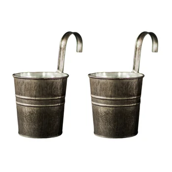 

2pcs Stylish Flower Pot Ornament Potted Plant Pot for Home Garden
