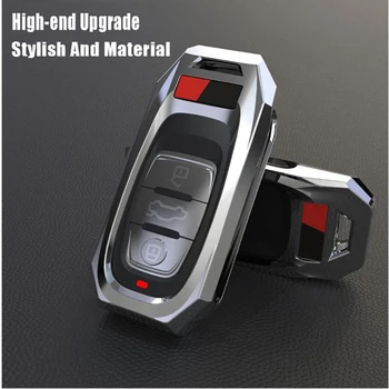 

Car Key Cover Case For Audi A4 New A4L A5 A6L QT S5 S7 Q7 TTS Auto Protection Key Shell Accessories