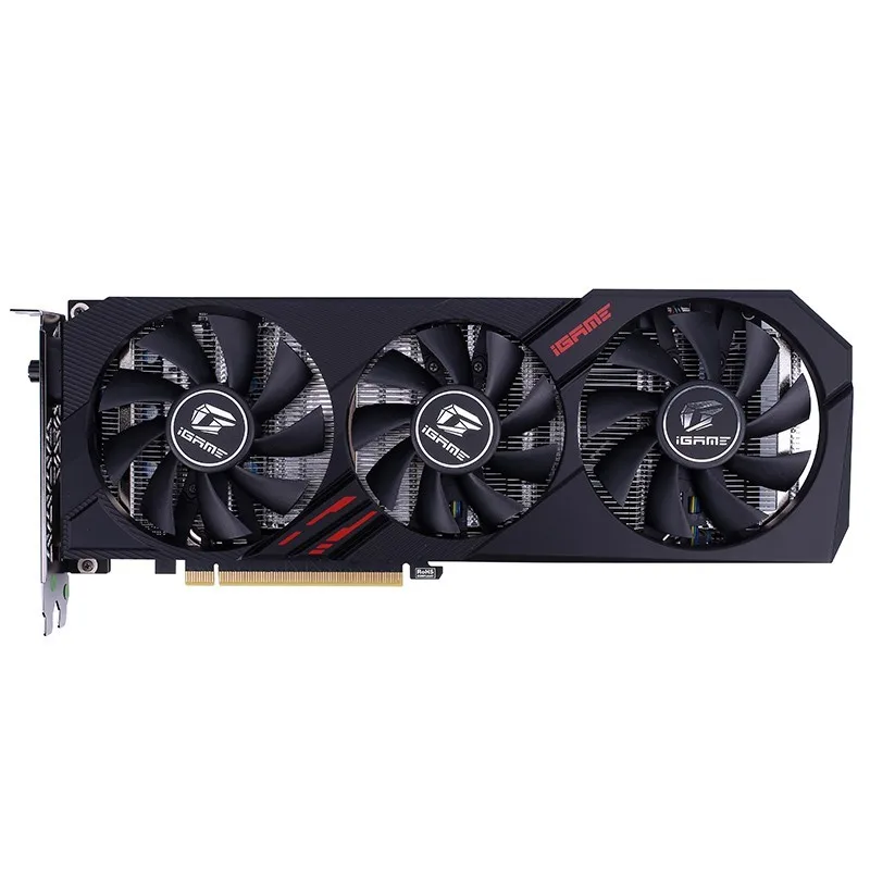Красочные GeForce GTX 1660 Ultra 6G графическая карта iGame Nvidia GPU GDDR5 1785 МГц видеокарта 192 бит DP HDMI DVI для игр