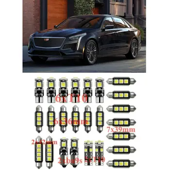 

Car Interior Led Light Kit For Cadillac ATS CT6 CTS ELR Escalade SRX XTS xt4 xt5 xt6 error free t10 31mm 36mm 39mm 42mm