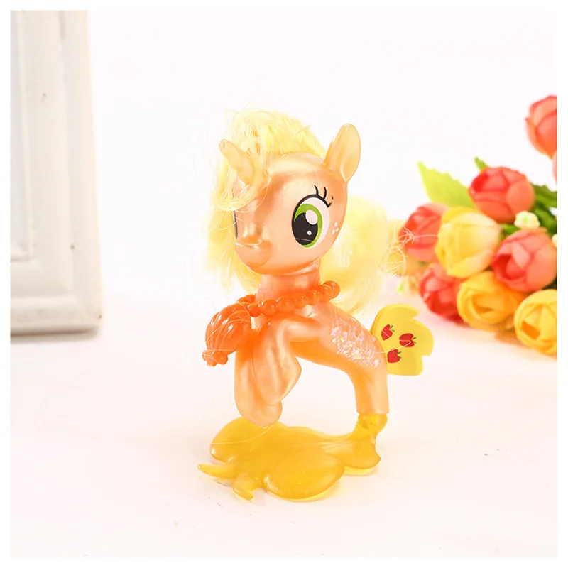 6 шт. игрушки My Little Pony набор Волшебная Радуга тире Единорог редкость мини пони ПВХ