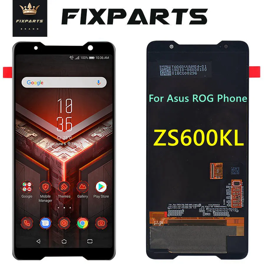 Оригинальный Amoled экран для Asus ROG phone Zs600kl z01QD ЖК-дисплей кодирующий