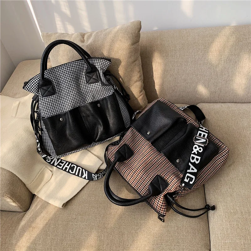 2020 New Fashion Women's Bag Europe and America Tote Large-capacity Messenger |