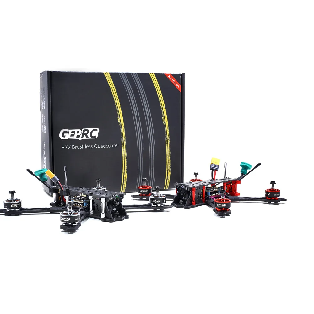 GEPRC MARK2 продолжительность F4 BLHELIS 40A AIO 5 8G 48CH 600 мВт Runcam Swift 2 GR2207 2400KV 4S 230 мм 5-дюймовый