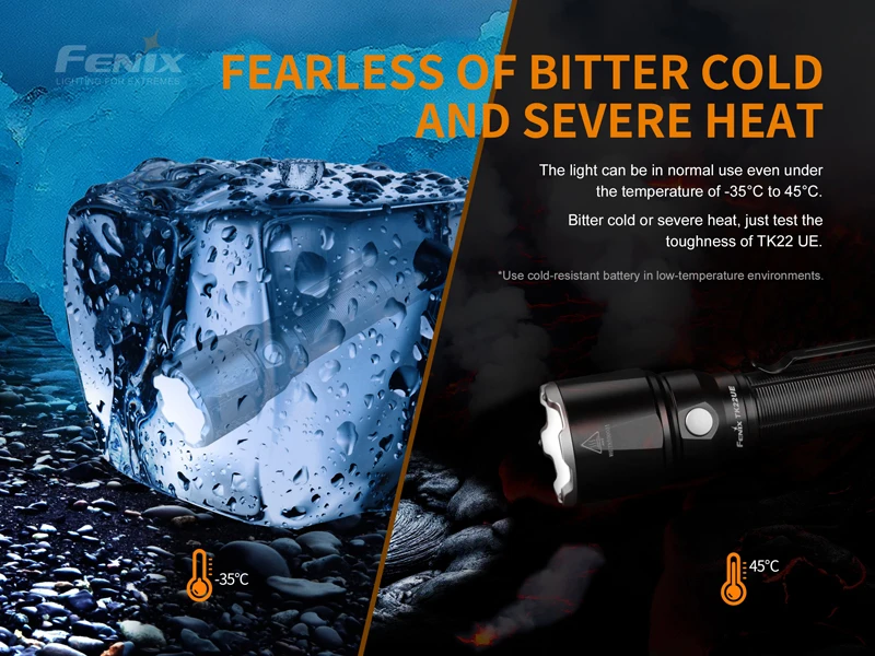 Fenix TK22 UE Portable Tactical Flashlight (6)