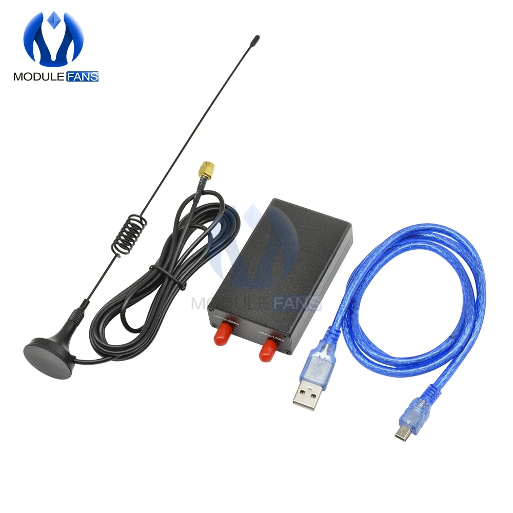 Ham радиоприемник R820T+ 8232 Ham Радио 100 кГц-1,7 ГГц полный диапазон УФ ВЧ RTL-SDR USB одновременное подключение двух телефонов